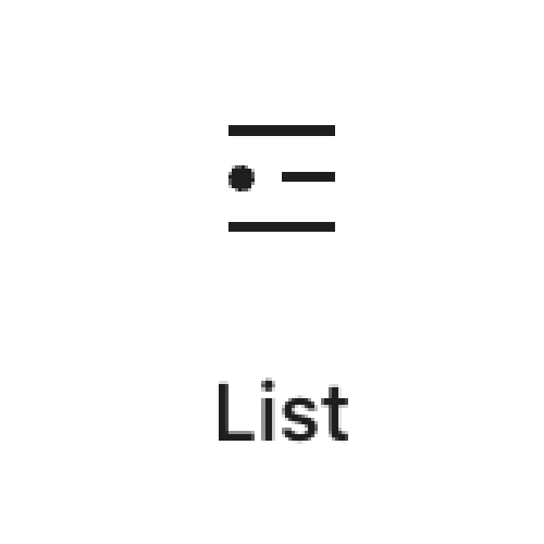 Bloc liste