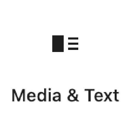 Bloc média & texte